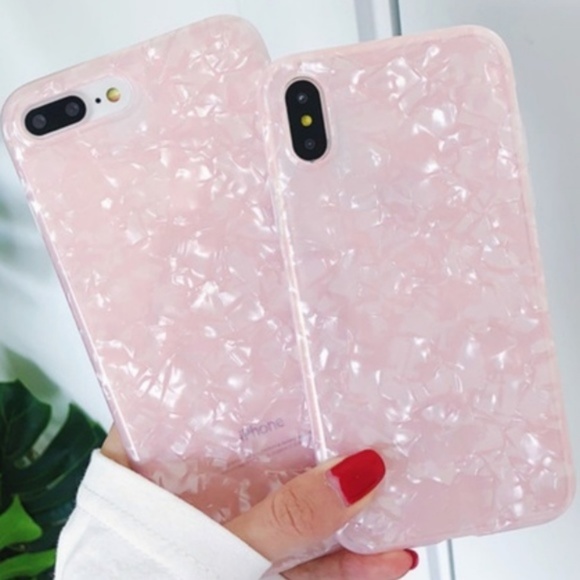 NEW iPhone 7/8 Pink Conch Shell Case - Picture 2 of 3